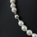 Ожерелье из жемчуга барокко белого цвета