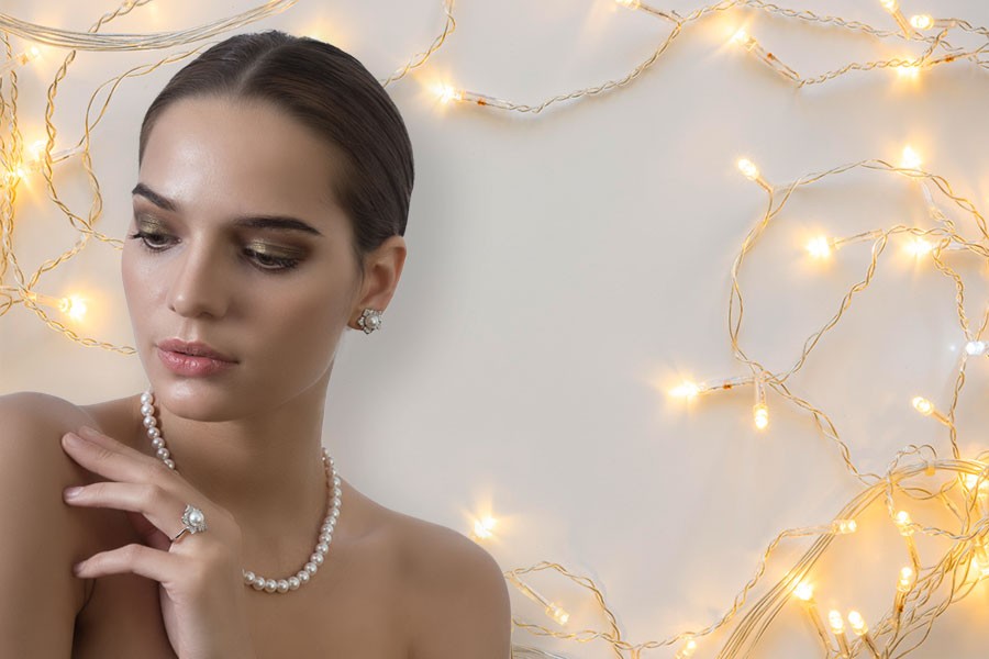 Супер цена на ожерелья из морского жемчуга Акойя!